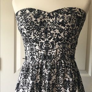 Black and White Dress